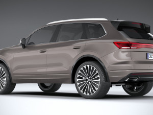 Volkswagen Touareg Regular 2024 Modelo 3D