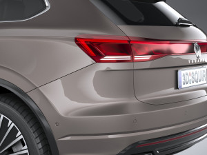 Volkswagen Touareg Regular 2024 Modelo 3D