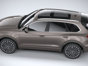 Volkswagen Touareg Regular 2024 Modelo 3D