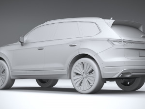 Volkswagen Touareg Regular 2024 Modelo 3D