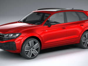 Volkswagen Touareg R-Line 2024 3D Model