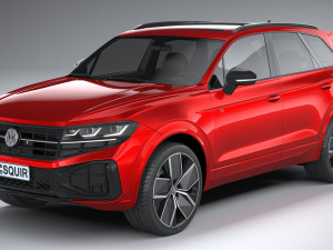 Volkswagen Touareg R-Line 2024 Modèle 3D