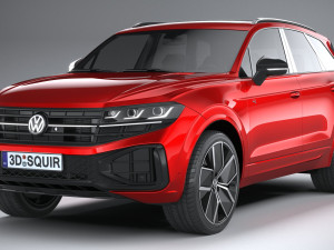 Volkswagen Touareg R-Line 2024 Modèle 3D