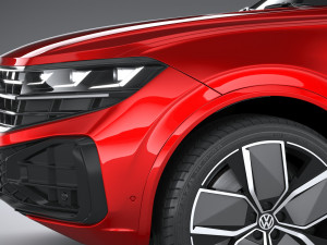 Volkswagen Touareg R-Line 2024 Modèle 3D