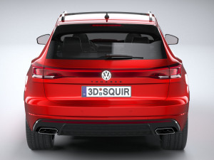 Volkswagen Touareg R-Line 2024 Modèle 3D