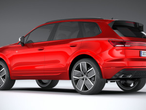 Volkswagen Touareg R-Line 2024 Modèle 3D