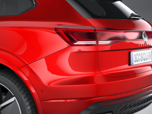 Volkswagen Touareg R-Line 2024 Modèle 3D