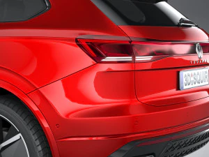 Volkswagen Touareg R-Line 2024 3D Model