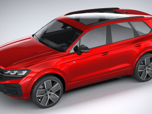 Volkswagen Touareg R-Line 2024 Modèle 3D