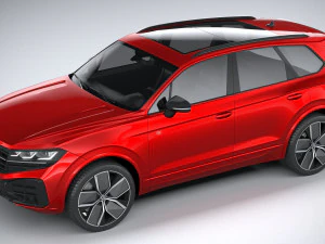 Volkswagen Touareg R-Line 2024 3D Model