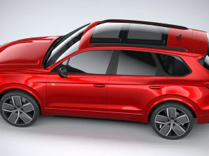 Volkswagen Touareg R-Line 2024 3D Model
