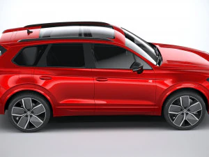 Volkswagen Touareg R-Line 2024 3D Model