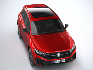 Volkswagen Touareg R-Line 2024 Modèle 3D