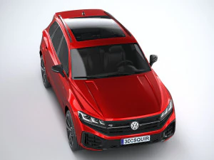 Volkswagen Touareg R-Line 2024 3D Model