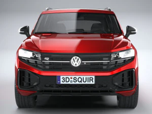 Volkswagen Touareg R-Line 2024 3D Model
