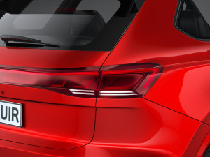 Volkswagen Touareg R-Line 2024 Modèle 3D