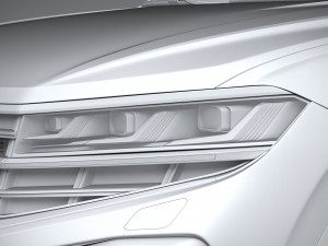 Volkswagen Touareg R-Line 2024 Modèle 3D
