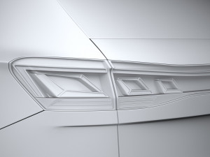 Volkswagen Touareg R-Line 2024 Modèle 3D