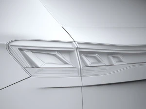Volkswagen Touareg R-Line 2024 3D Model