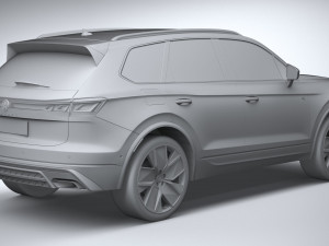 Volkswagen Touareg R-Line 2024 Modèle 3D