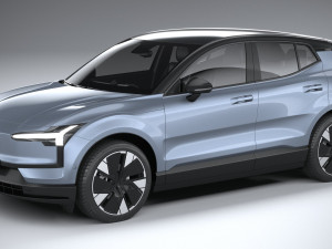 Volvo EX30 2025 3D Model