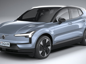 Volvo EX30 2025 Modello 3D
