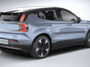 Volvo EX30 2025 Modello 3D