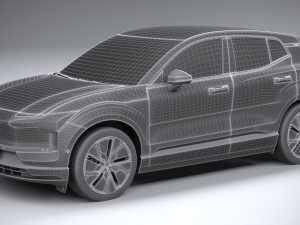 Volvo EX30 2025 Modello 3D