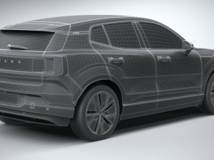 Volvo EX30 2025 Modello 3D