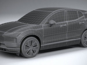 Volvo EX30 2025 Modello 3D