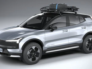 Volvo EX30 Lintas Negara 2025 Model 3D