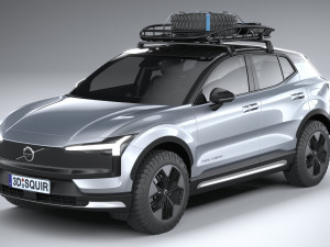 Volvo EX30 Cross Country 2025 3D Модель