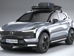 Volvo EX30 Cross Country 2025 3D Модель