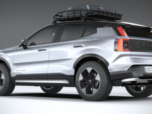 Volvo EX30 Cross Country 2025 3D Модель
