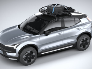Volvo EX30 Cross Country 2025 3D Модель