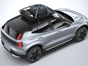 Volvo EX30 Cross Country 2025 3D Модель