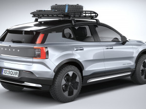 Volvo EX30 Cross Country 2025 3D Модель
