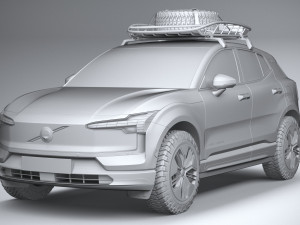 Volvo EX30 Cross Country 2025 3D Модель