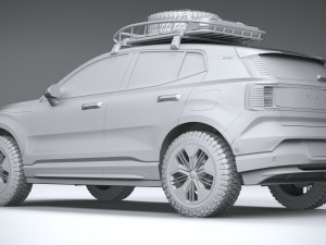 Volvo EX30 Cross Country 2025 3D Модель