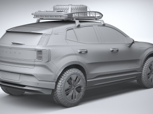 Volvo EX30 Cross Country 2025 3D Модель