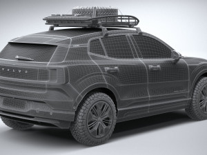Volvo EX30 Cross Country 2025 3D Модель