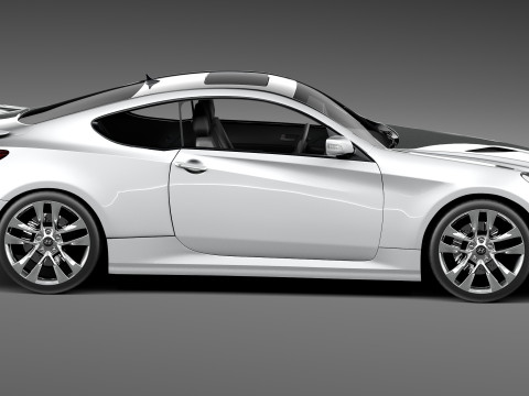 Hyundai Genesis Coupe 2013 3D-Modell