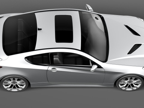 Hyundai Genesis Coupe 2013 3D-Modell