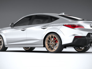 Acura Integra Type S 2024 3D मॉडल