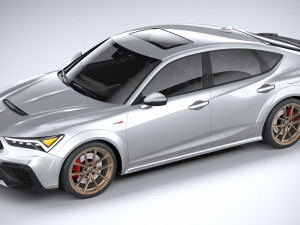Acura Integra Type S 2024 3D मॉडल