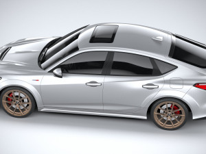 Acura Integra Type S 2024 3D मॉडल