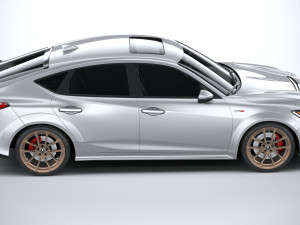 Acura Integra Type S 2024 3D मॉडल