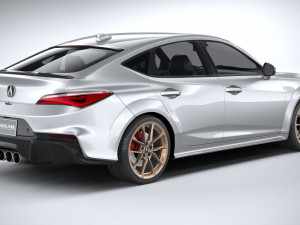 Acura Integra Type S 2024 3D मॉडल