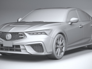 Acura Integra Type S 2024 3D मॉडल