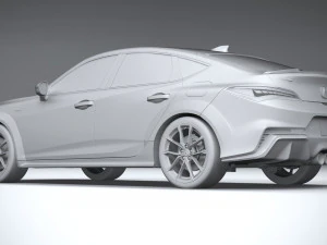 Acura Integra Type S 2024 3D Model